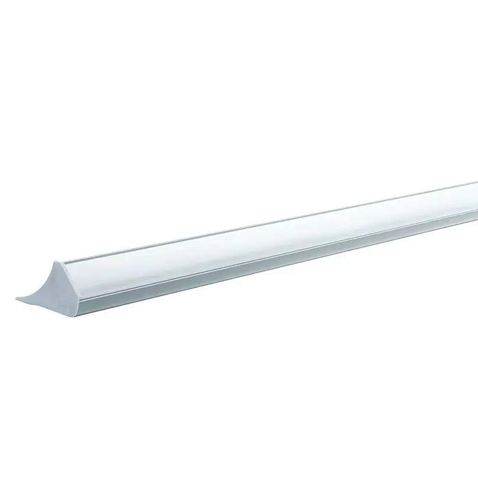 Paulmann Corner Profil - 1 m, Kunststoff - Produktbild einer LED-Leuchte mit Aluminiumprofil und diffuser Abdeckung für gleichmäßiges Licht, ideal für moderne Innenräume.