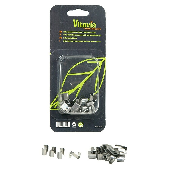 Vitavia Glashalter (Geeignet für: Einscheibensicherheitsgläser 3 - 4 mm)