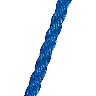 Stabilit PP-Seil Meterware (Als Zuschnitt erhältlich, Belastbarkeit: 190 kg, Blau, Durchmesser: 10 mm)