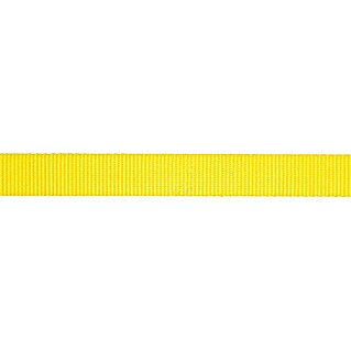 Stabilit Gurtband Meterware (Belastbarkeit: 300 kg, Breite: 25 mm, Polyester, Gelb)