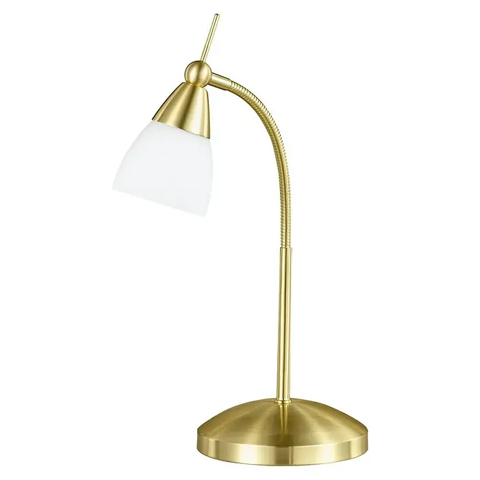 B&P Lamp Robuster Lampenschirm-Halter (Harfe) 30,5 Cm – Messingbeschichtet, Für Tisch- & Stehlampen – Mit Gewinde 1/4-27