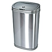 Sensor-Abfalleimer (Fassungsvermögen: 22 l + 28 l, Silber, Halbrund, Edelstahl)