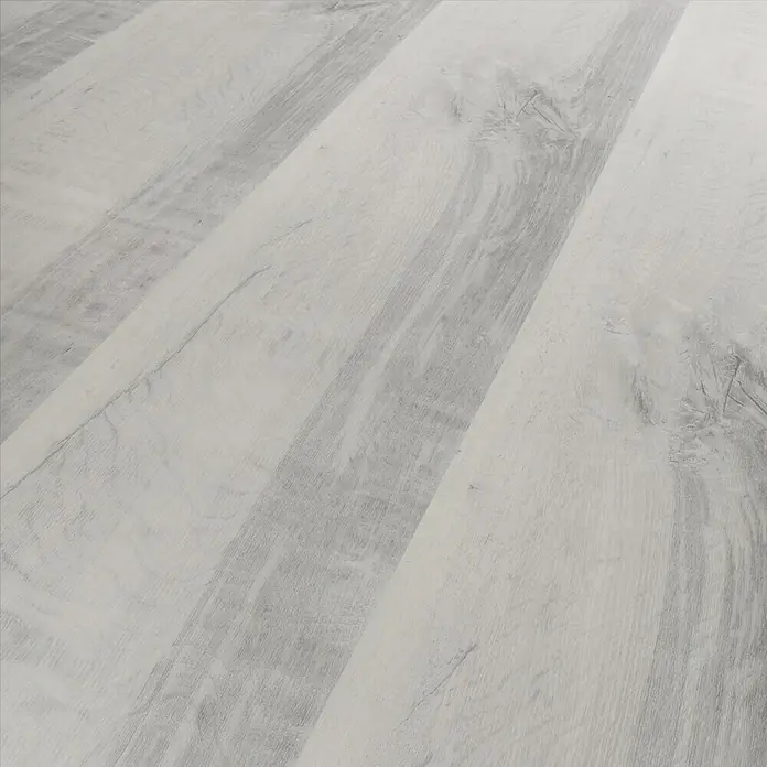 Vinylbodenmuster Sly XXL Dublin Oak - 280 x 160 x 7 mm, Landhausdiele - Helle Holzbodenstruktur mit subtilen Maserungen. Ideal für moderne und minimalistische Innenräume, strahlt Sauberkeit und Eleganz aus.