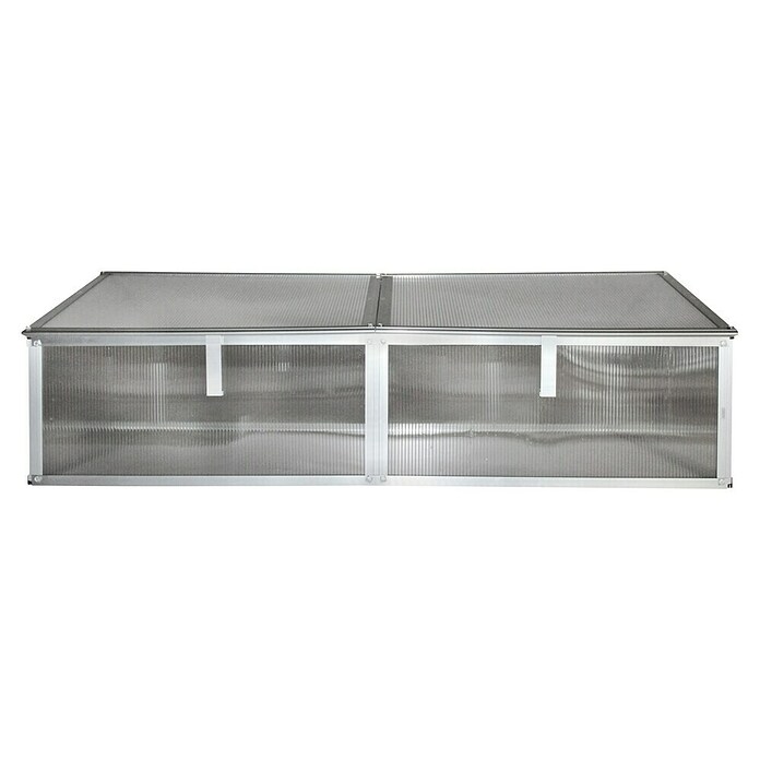 Vitavia Frühbeet Gaia 2X (100 x 120 x 26 cm, Transparent, Polycarbonat)