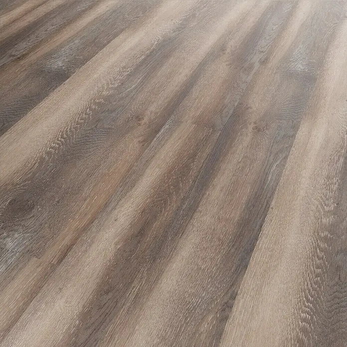 Vinylbodenmuster Sly 1:2:3 Yale Oak - 280 x 160 x 7,5 mm, Mehrstab - Bild von hellem Laminatboden mit Holzmaserung. Das Laminat zeichnet sich durch sein realistisches Holzdesign und seine strapazierfähige Oberfläche aus.