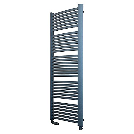 Camargue Badheizkörper Kastor (B x H: 580 x 1 600 mm, Wärmeleistung bei Vorlauftemperatur von 75 °C (D: 50): 1 103 W, Graphit)