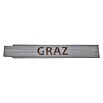 Heka Zollstock (Aufdruck: Graz, Länge: 2 m, Weiß)