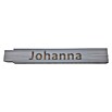 Heka Zollstock (Aufdruck: Johanna, Länge: 2 m, Weiß)