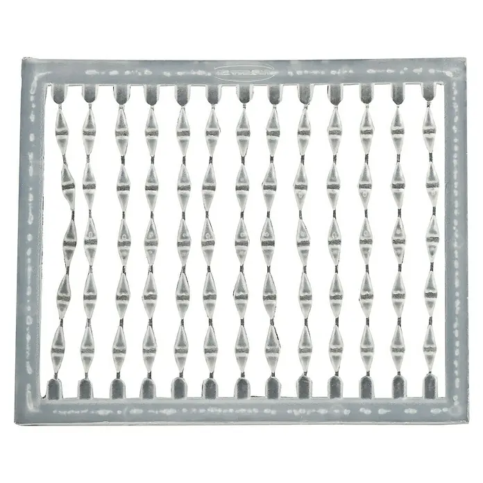 Westline Silikonstopper Boilie Stops - 100 Stk. - Das graue, rechteckige Beadalon Bead Board mit vielen Rillen zur Schmuckherstellung ist ideal für DIY-Projekte.