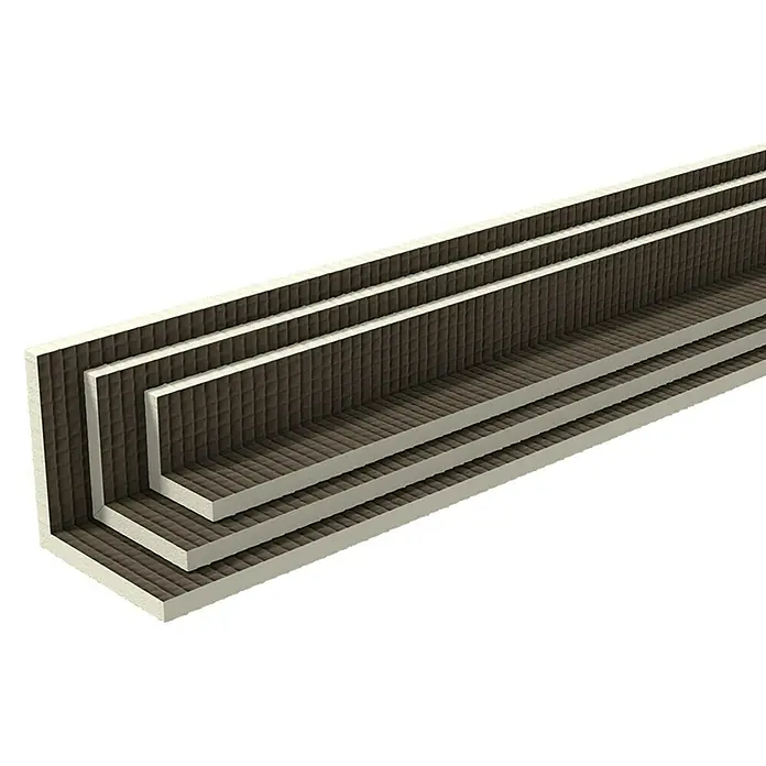Ultrament Rohrkasten Do it - 120 x 10 x 10 cm, Stärke: 20 mm - Aufnahme einer L-förmigen Schallschutzplatte mit geräuschabsorbierender Oberfläche.