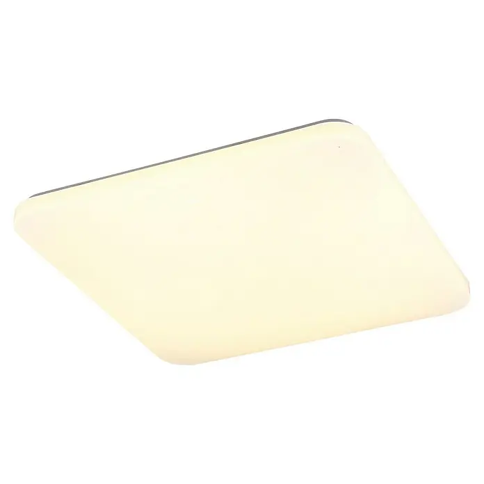 Tween Light LED-Deckenleuchte Arona - 44 W, L x B x H: 53 x 53 x 7,5 cm, Neutralweiß - Moderne, quadratische LED-Deckenleuchte mit sanftem, warmweißem Licht. Ideal für Wohnräume, Büros oder Flure.