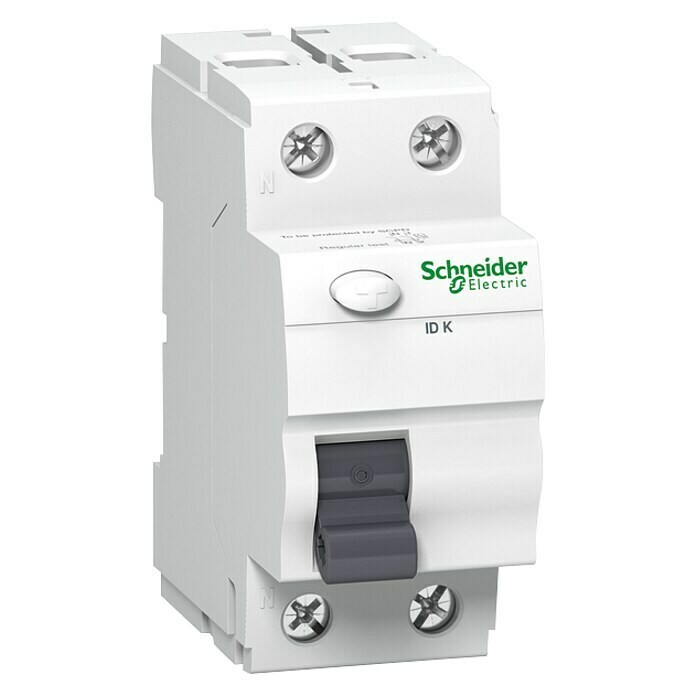 Schneider Electric FI-Schutzschalter25 A, 2-polig, Bemessungsfehlerstrom: 0,03 A Unknown