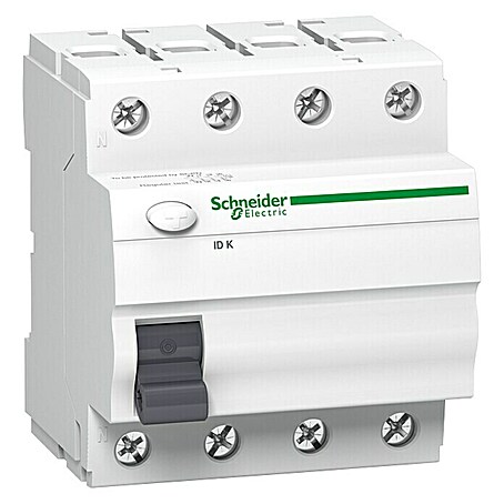 Schneider Electric FI-Schalter ID K (63 A, Typ A, 30 mA, Polanzahl: 4)