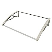 Licht gebogen deurluifel Cover Up Elite (1.200 x 800 mm, Kleur drager: Grijs)