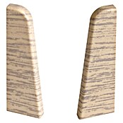 Egger Zaključni pokrov  (Hrastovo bela, 2 kos, Ustrezno za: Egger letve 17 x 60 mm) | 5123 - Zubehör für Leisten | GCDK - Leisten | GCD - Wand Boden Decke Leisten | GC - Wand Boden Decke Leisten | G - Holz/Bauelem | BAUHAUS