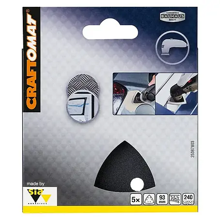 Craftomat  Papel de lija Delta