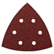 Craftomat Papel de lija Delta (L x An: 105 x 105 mm, 5 uds., Granulación: 80)