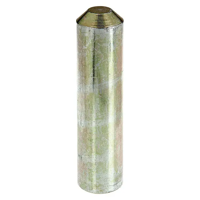 Alberts Zaun-Werkzeug - Passend für: Einschlagbodenhülsen, Länge: 130 mm - Metallischer Körner mit gehärteter Spitze für präzises Markieren und Anzeichnen. Ideal für Metallbearbeitung und Handwerk.