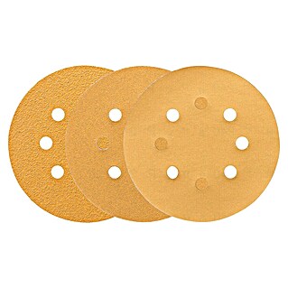 Craftomat Schleifblätter-Set BFWP (Durchmesser: 125 mm, 6 Stk., Gelocht)