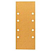 Craftomat Hoja de lija (L x An: 230 x 93 mm, Granulación: 80, 10 uds., Fijación con abrazadera, Perforado)