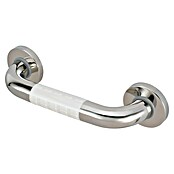 careosan Badgreep (Breedte: 25 cm, Met geribbeld nylon greepvlak, Roestvrij staal)