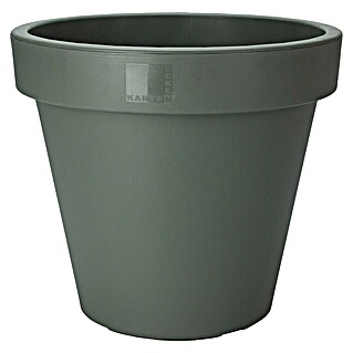 Bloempot 40 cm (Buitenmaat (Ø x h): 40 x 35 cm, Groen, Kunststof)
