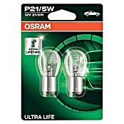 Osram Brems- & Schlusslichtleuchte Ultra Life (P21/5W, 2 Stk.)