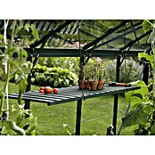 Vitavia Aluminiumregal (31 x 120 cm, Smaragd, Abklappbar)