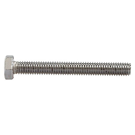 Marinetech Sechskantschraube (Ø x L: 10 x 120 mm, Edelstahl, A4, Sechskantkopf, Außensechskant)