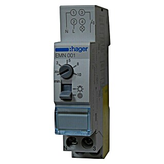 Hager Treppenlichtzeitschalter EMN001 (230 V, 16 A)