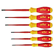 Wiha Schraubendreher-Set SoftFinish® electric slimFix VDE (6 -tlg., TX mit Bohrung) | BAUHAUS