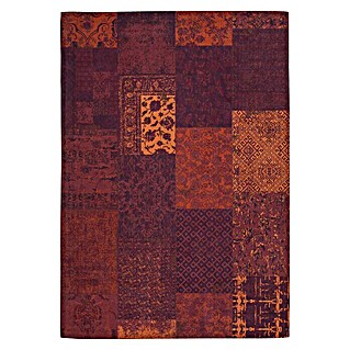 Kayoom Flachgewebeteppich Jacquard (Rot, 150 x 80 cm, 100 % Baumwolle)