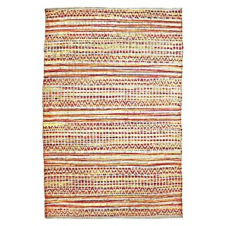 Kayoom Flachgewebeteppich Sienna 700 (Rot, 170 x 120 cm, 100% Jute / Baumwolle)
