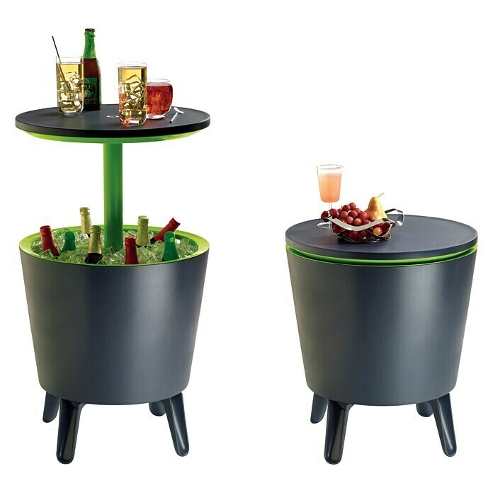 Keter Beistelltisch Cool Bar49,5 x 49,5 cm, Kunststoff Front View