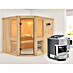 Karibu Elementsauna Amelia 3 