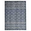 Kayoom Teppich Sunny 100 (Blau, L x B: 150 x 80 cm)