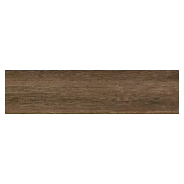 Feinsteinzeugfliese Natura - 22,5 x 90,2 cm, Brown, Matt - Dunkelbraune Holzmaserung mit natürlichen Mustern.