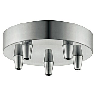 Home Sweet Home Plafondhouder voor lamp (5 voudig, Staal, Metaal, 12 cm)