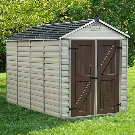 Palram – Canopia  Gerätehaus Skylight 6x10 Tan