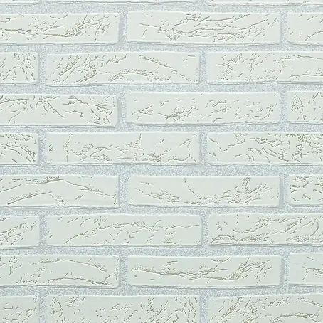 Papel pintado Ladrillo blanco