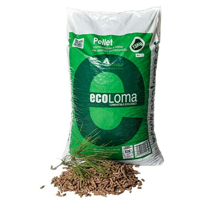 Pellets de madera a Palet  Ecoloma (Contenido: 70 sacos)