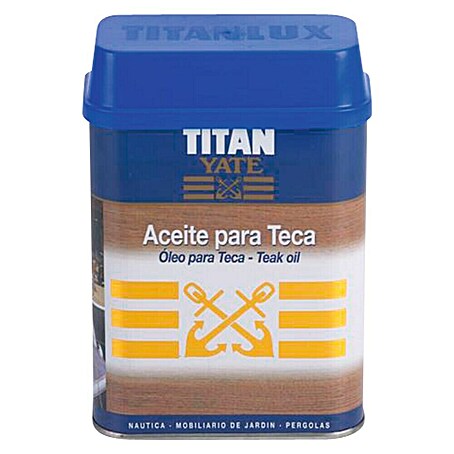 Titan Yate Aceite para teca (750 ml, Teca)