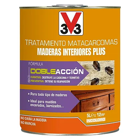 V33  Matacarcomas Maderas interiores Plus