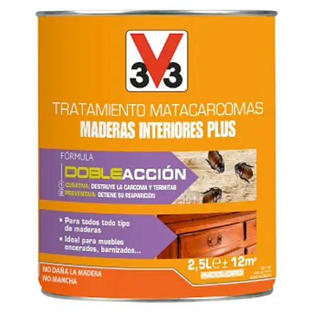 V33  Matacarcomas Maderas interiores Plus