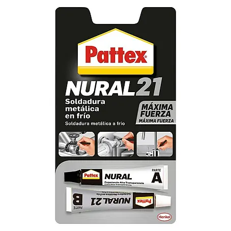 Pattex  Adhesivo bicomponente Nural 21 metal