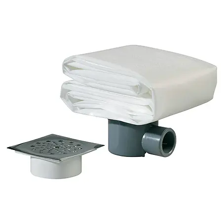Plato de ducha de obra Lux