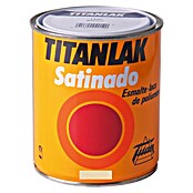 Titan Titanlak Esmalte de poliuretano (Blanco, 4 l, Satinado)