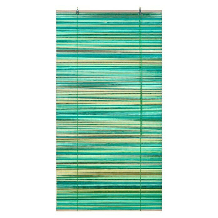 Estor de bambú Tutto Lima (An x Al: 120 x 175 cm, Verde manzana)