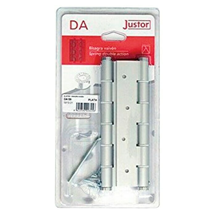 Justor Bisagra de puerta de vaivén DA 59 (L x An: 18 x 4 cm)