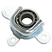 2 Soportes Cojinete Para Persiana Enrollable – Longitud Media 35mm – Acero Resistente A Óxido